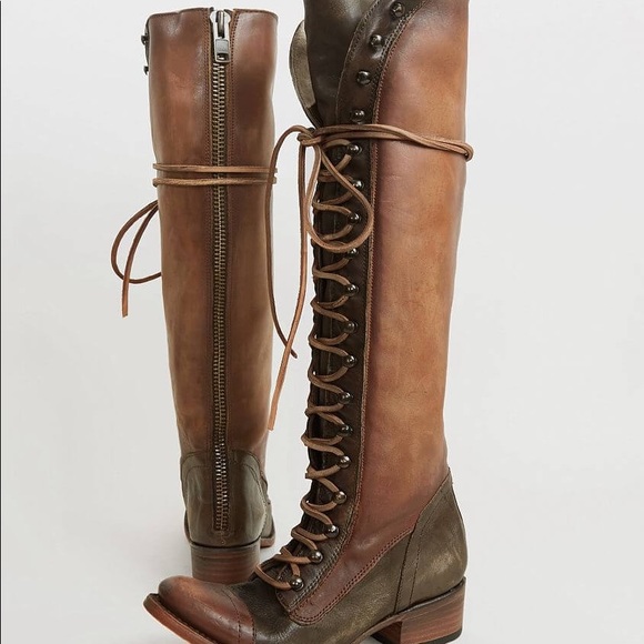 freebird lace up boots